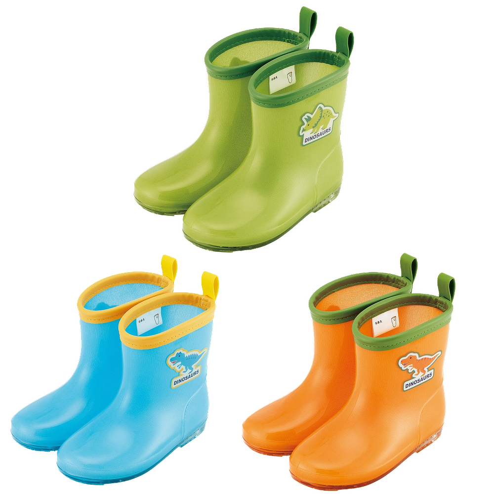 【スケーター】レインブーツ 長靴 14cm/15cm/16cm ディノサウルス 恐竜