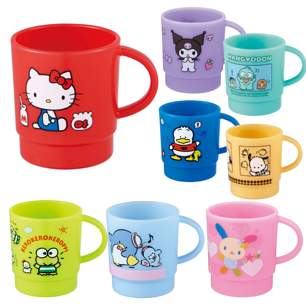 スタッキングコップ キッズ キャラクター サンリオ  KP1【スケーター】