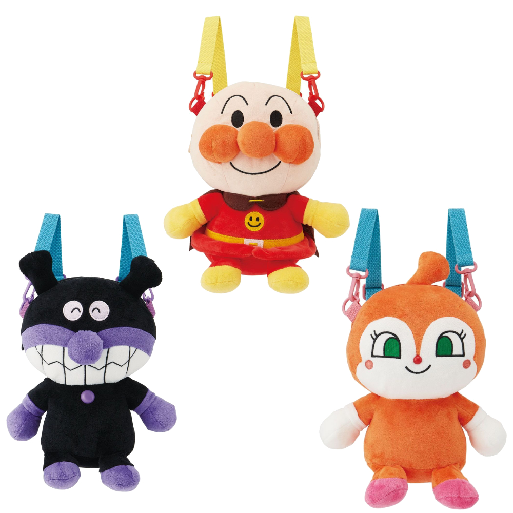 ぬいぐるみリュック キッズ こども キャラクター アンパンマン 3才～ NRYU1【スケーター】