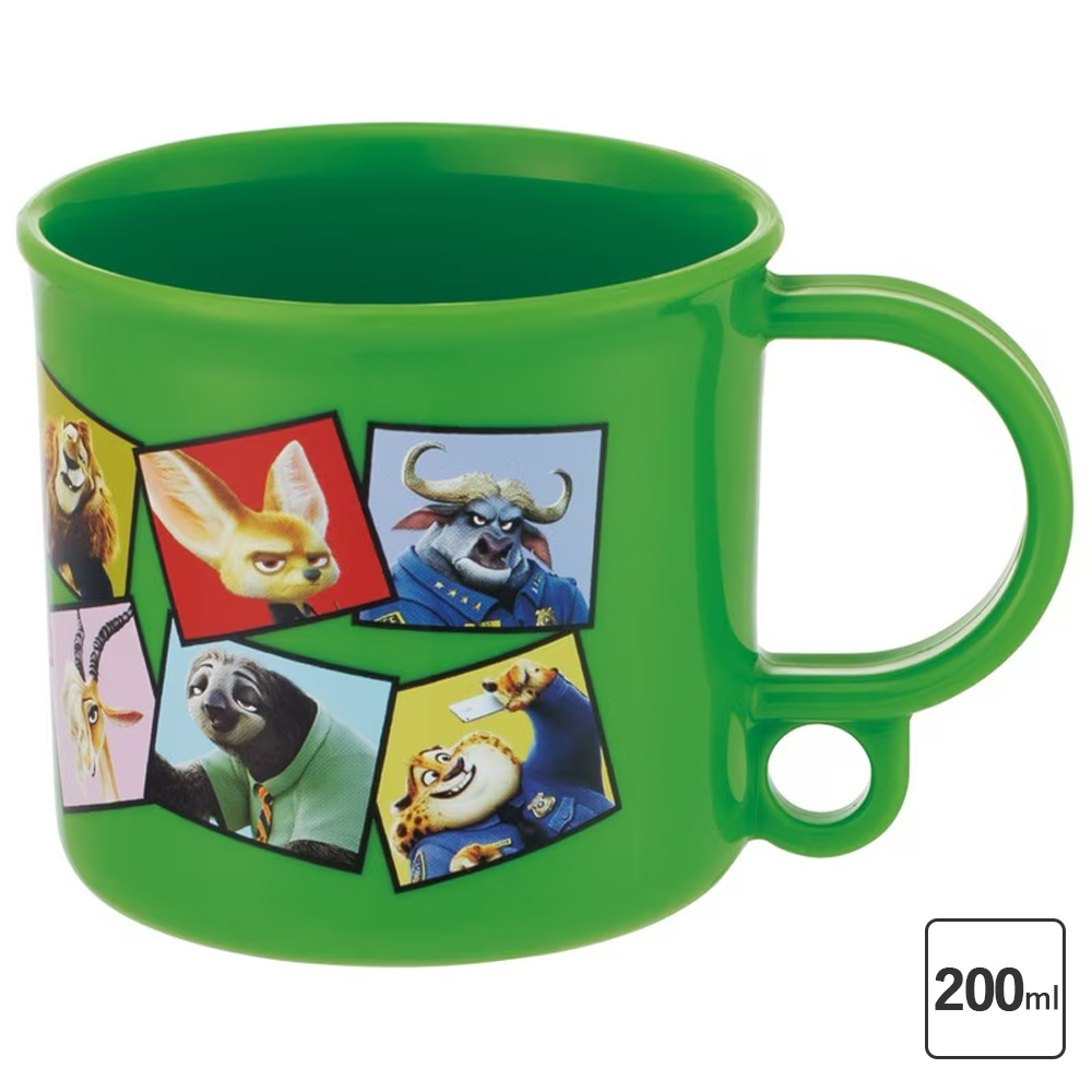 食洗機対応プラコップ 200ml KE5A ズートピア2 キッズ【スケーター】