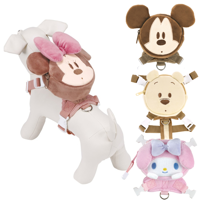 ペット用ハーネスリュック PRYU1 超小型犬用 お散歩 ペット用品 キャラクター【スケーター】