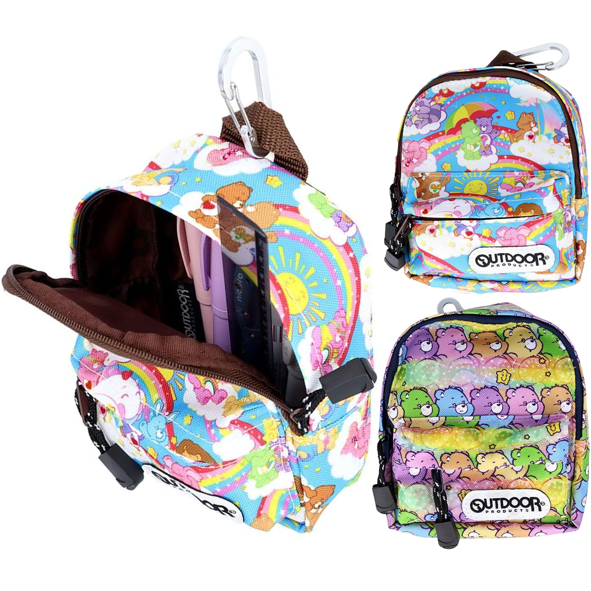 OUTDOOR リュックタイプ ペンケース ケアベア