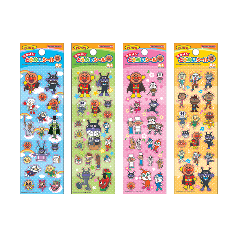 なかよしとうめいシール それいけ!アンパンマン