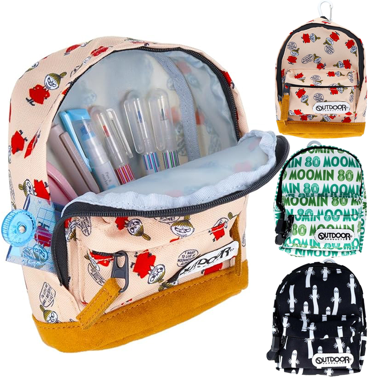 OUTDOOR リュックタイプ ペンケース ムーミン
