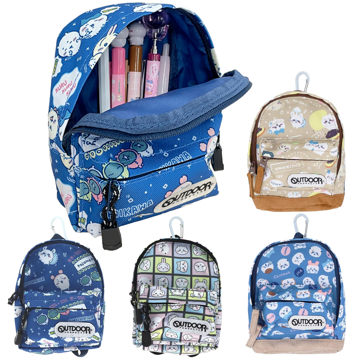 OUTDOOR リュックタイプ ペンケース ちいかわ
