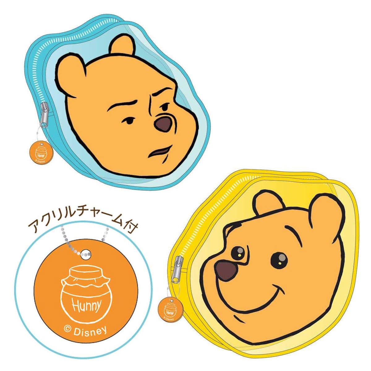 クリアポーチ ディズニー 小物入れ