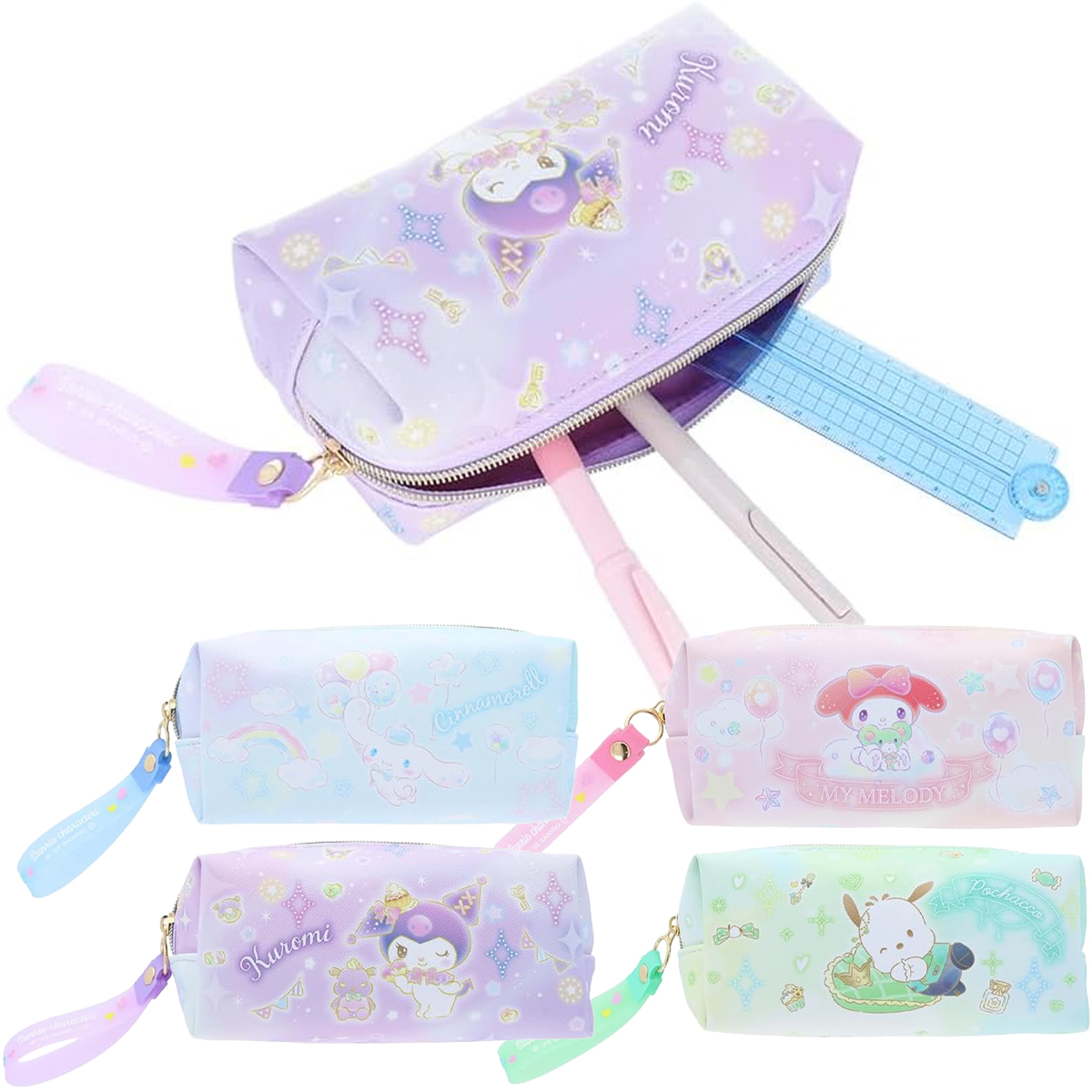 ゆめかわ！サンリオキャラクターズ ペンケース 筆箱