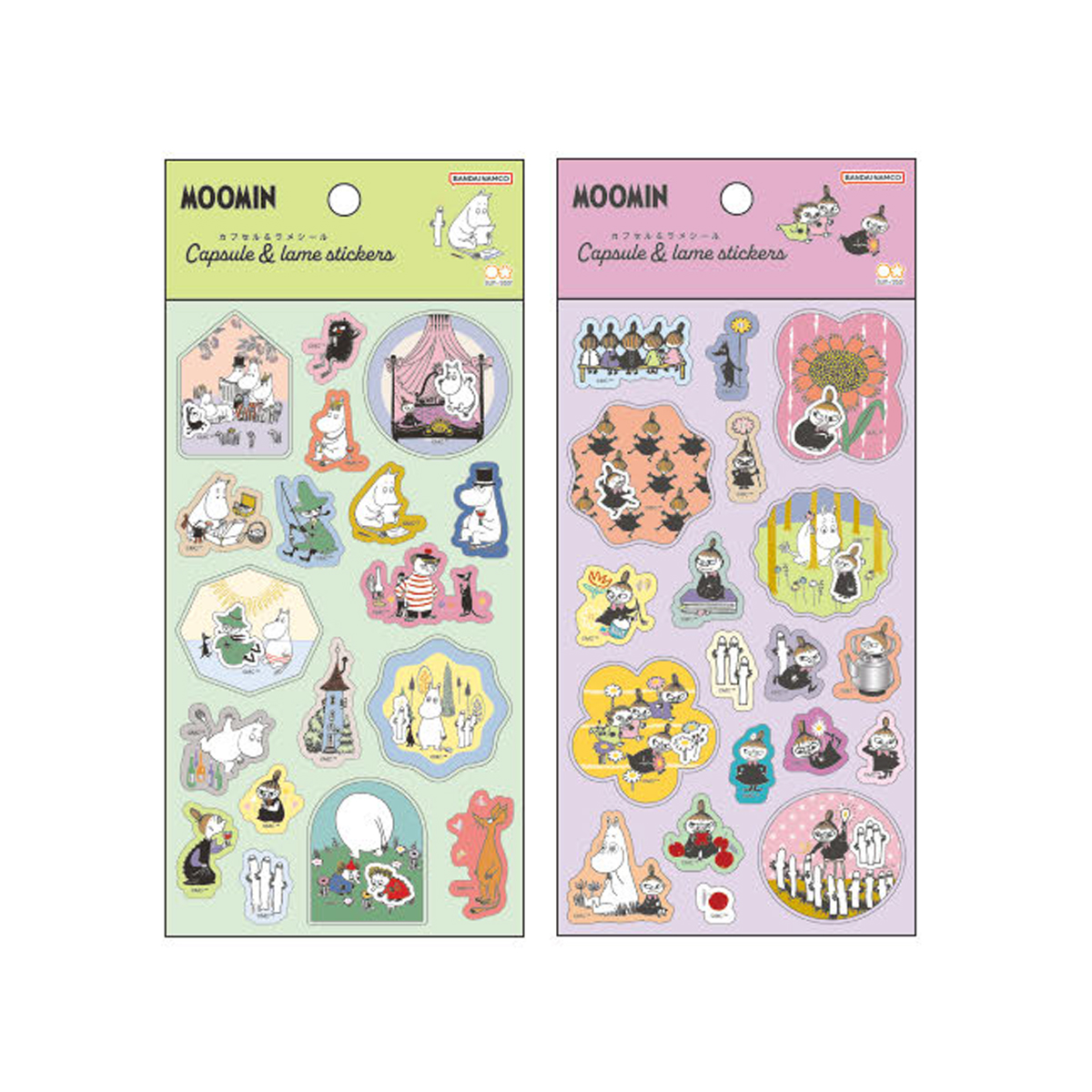 《予約:2026年9月発売・受注締切8/25(火)》カプセル&ラメシール ムーミン Petit collection