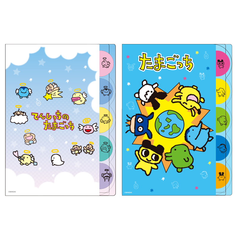 《予約:2026年11月発売・受注締切9/15(火)》ダイカットクリアファイル5P たまごっち