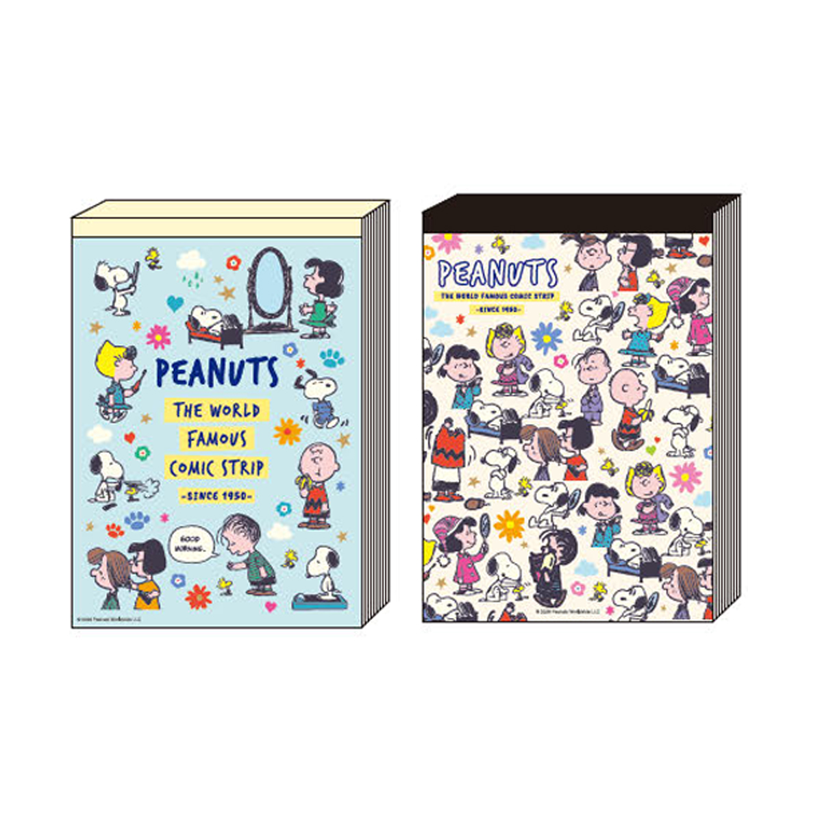 《予約:2026年11月発売・受注締切9/15(火)》メモ帳 A6 スヌーピー PEANUTS Flower Palette