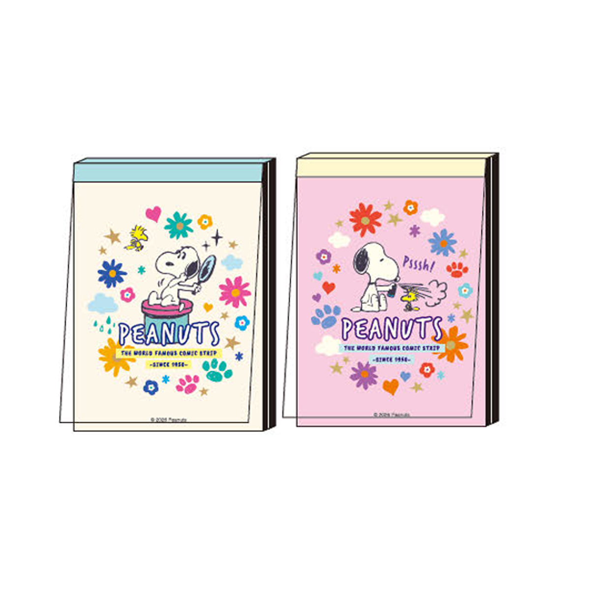 《予約:2026年11月発売・受注締切9/15(火)》メモミニ スヌーピー PEANUTS Flower Palette