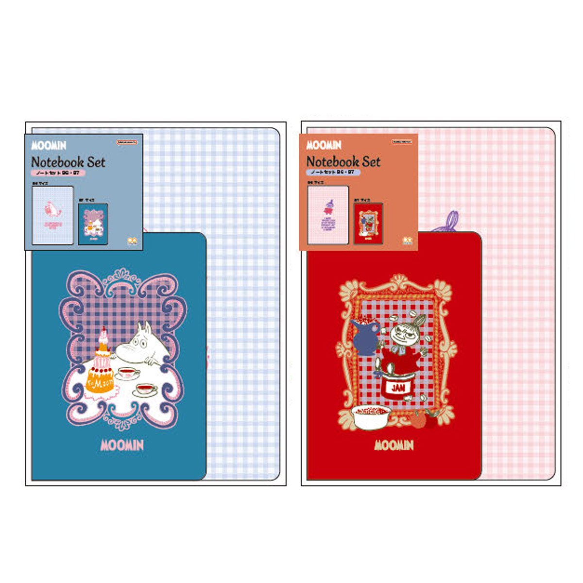 MOOMIN ムーミン ノートセットB6・B7