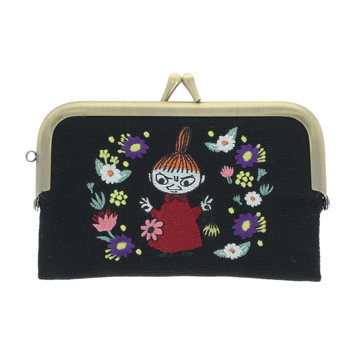 MOOMIN ムーミン 刺繍がま口ケース