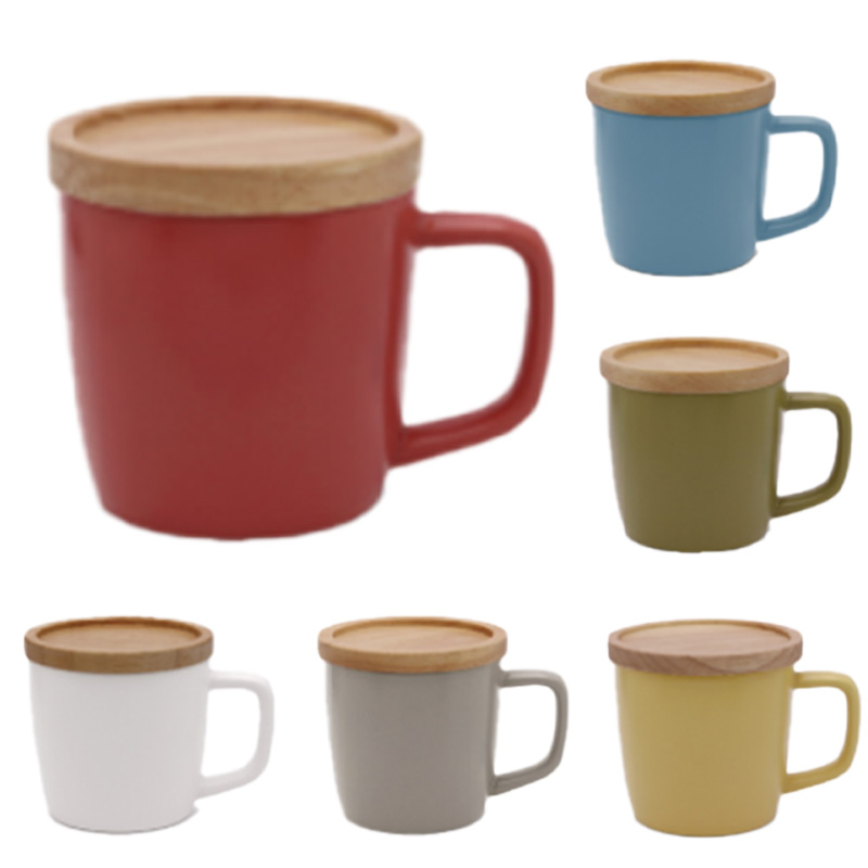 poto Dマグ（ディーマグ） マグカップ 木蓋付き シンプル