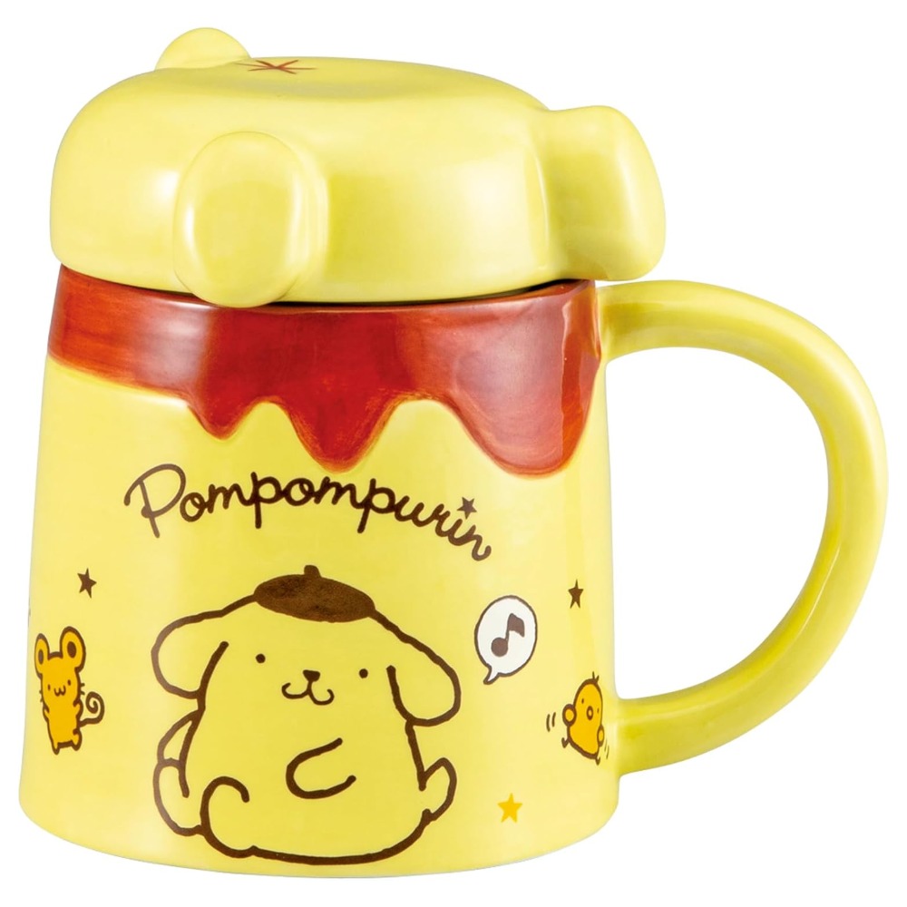 【サンリオ】ポムポムプリン おしりのフタ付きプリンマグ マグカップ