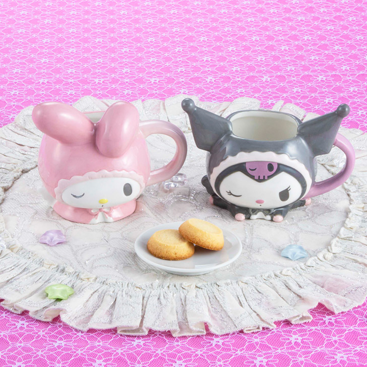 【サンリオ】マイメロディ&クロミ エンジェル フェイスマグカップ