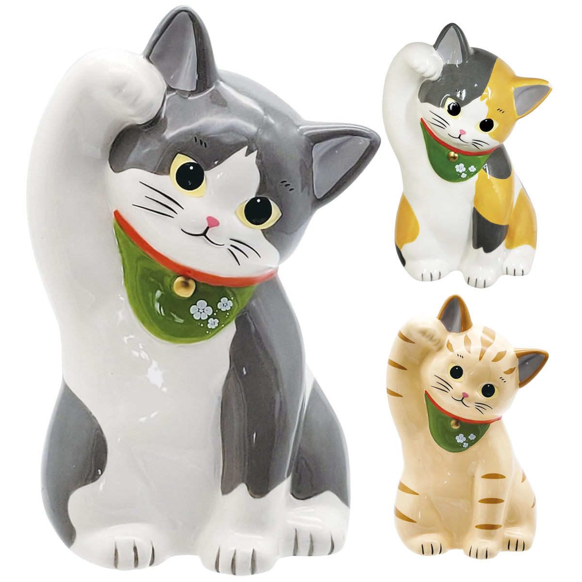 招き猫 首傾げ
