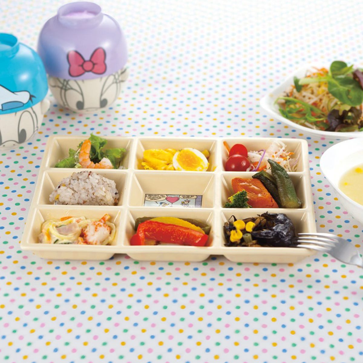 【Disney】ディズニー ドナルド&デイジー コミックプレート 食器 皿