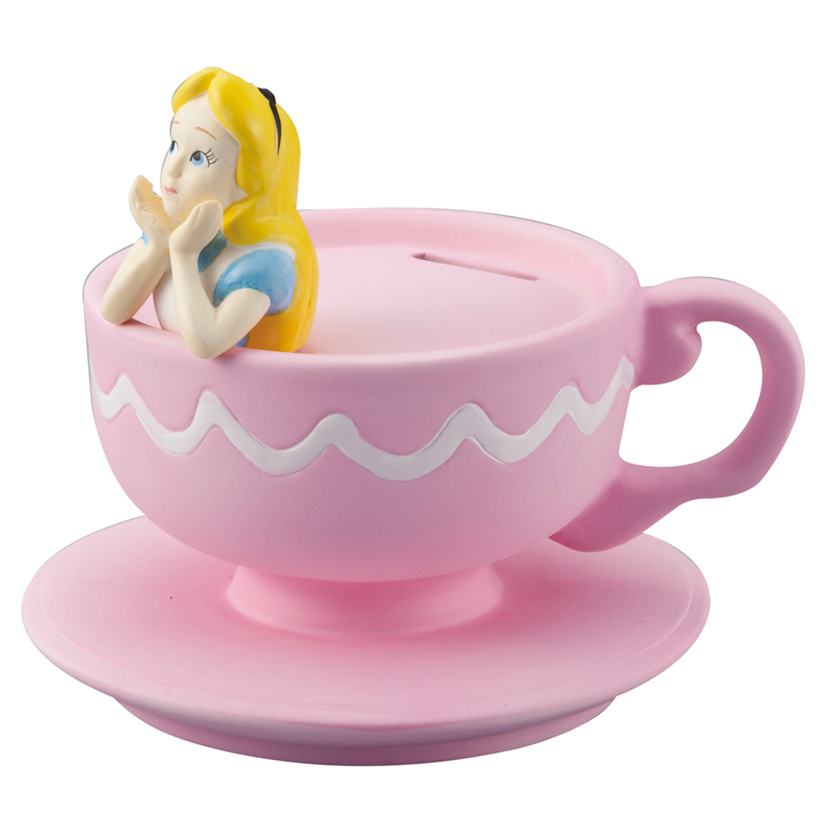 【Disney】ディズニー ふしぎの国のアリス 貯金箱
