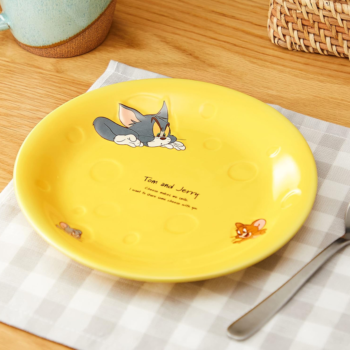 【トムとジェリー】パスタ皿&立体箸置き 食器