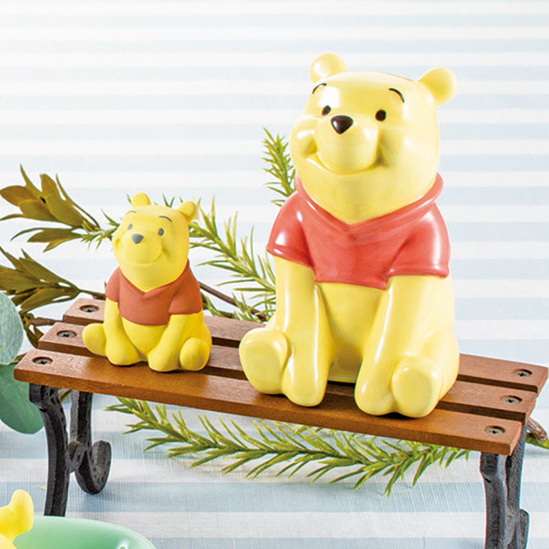 【Disney】ディズニー くまのプーさん 貯金箱
