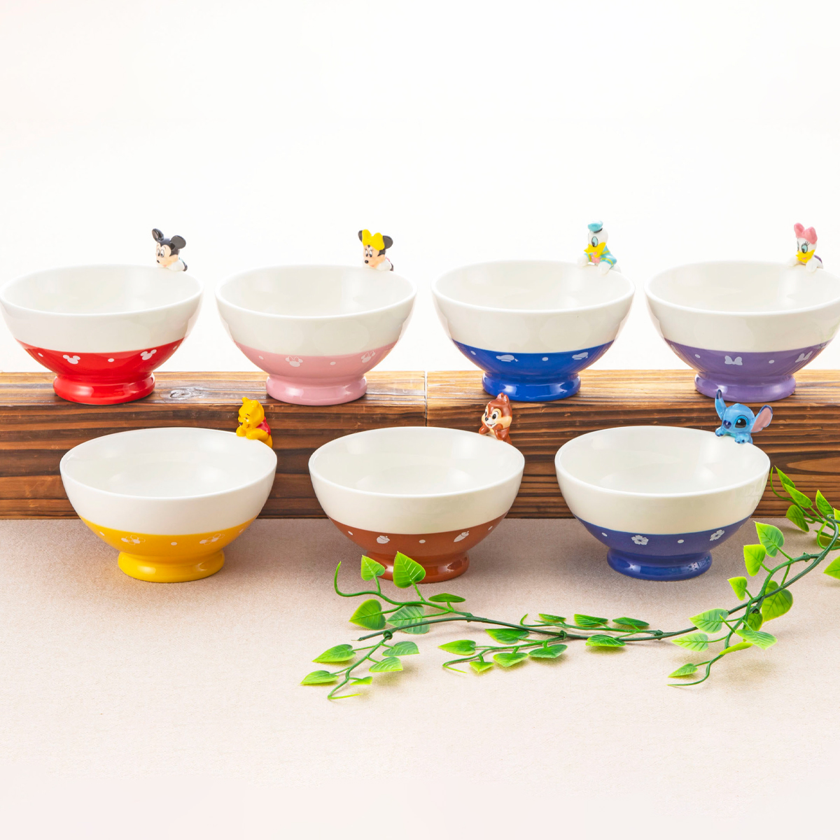 【Disney】ディズニー フィギュア付き茶碗 食器