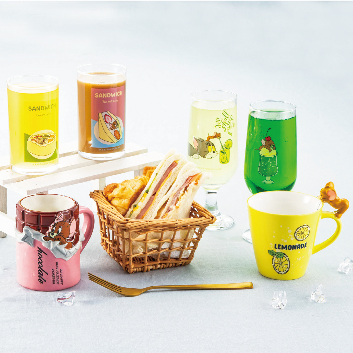 【トムとジェリー】マグカップ チョコレート&レモネード タフィー
