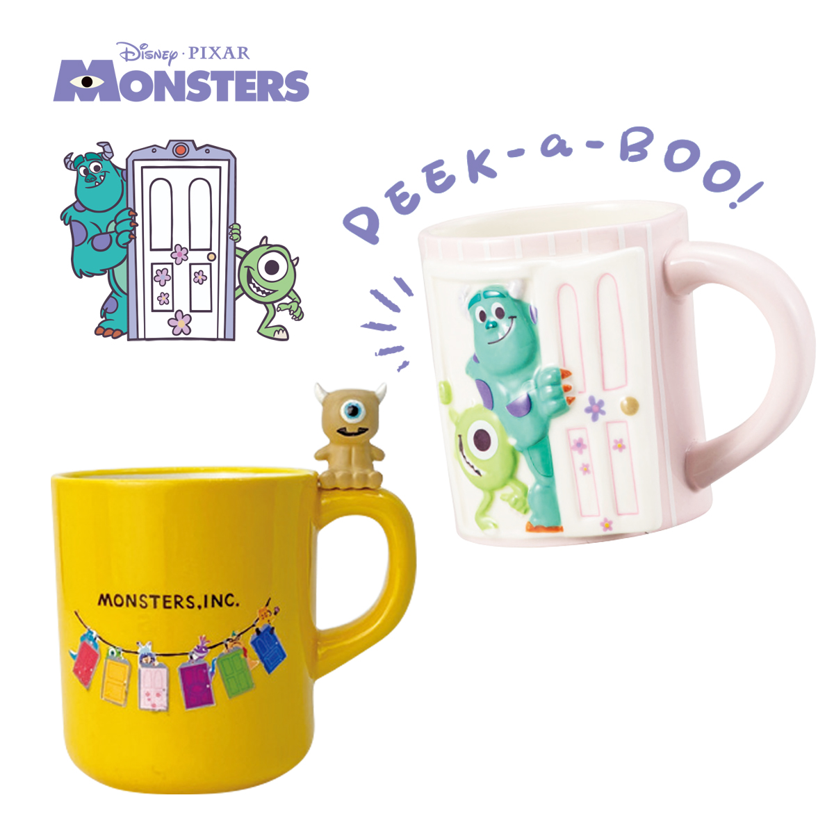 【Disney】ディズニー モンスターズ・インク マグカップ コップ
