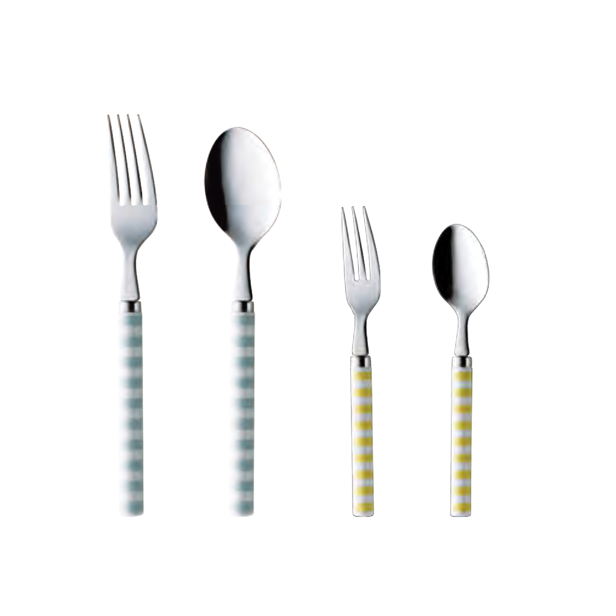 【日本製】ボーダーカトラリー カトラリー