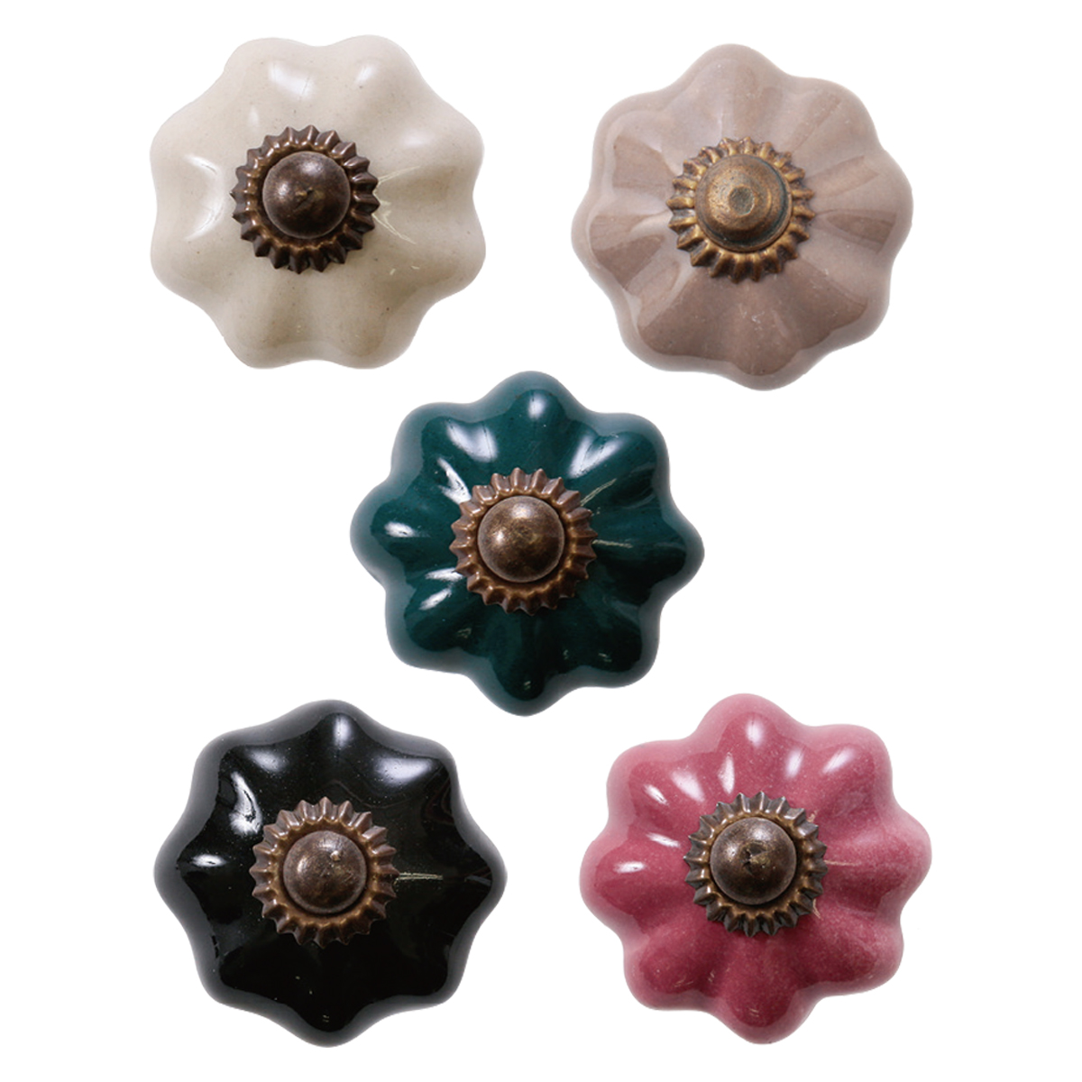 【東京かんかん】セラミックノブ vol.1 DIY オリエンタル インテリア雑貨