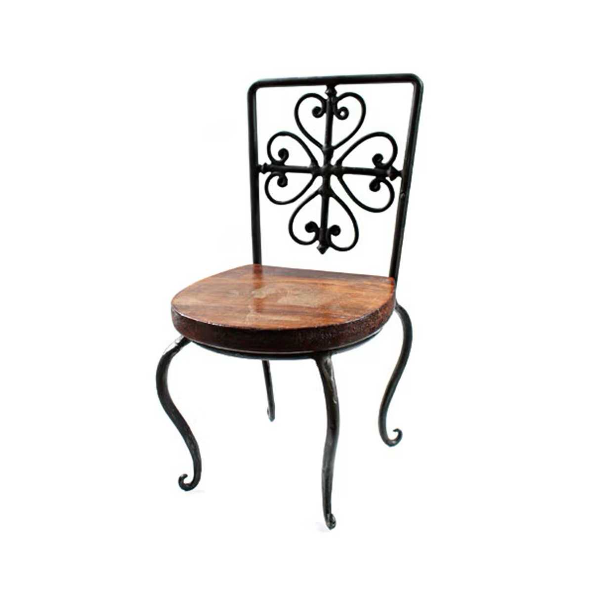 【東京かんかん】ミニチェアー（ハート） ミニチュア インテリア小物 置物 天然木シーシャムウッド仕様