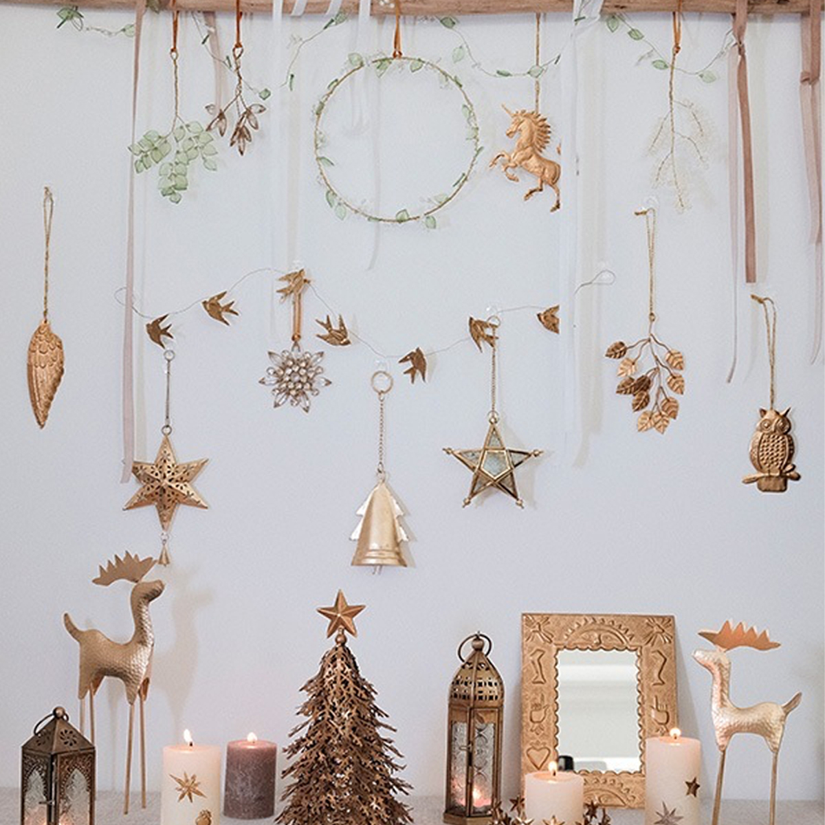 【東京かんかん】オーナメント ゴールド＆シルバー インテリア Vol.1