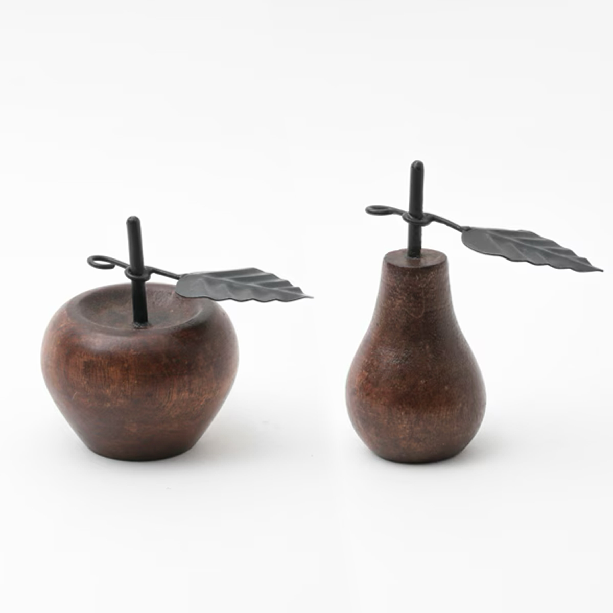 【東京かんかん】洋なしオブジェ＆りんごオブジェ インテリア雑貨