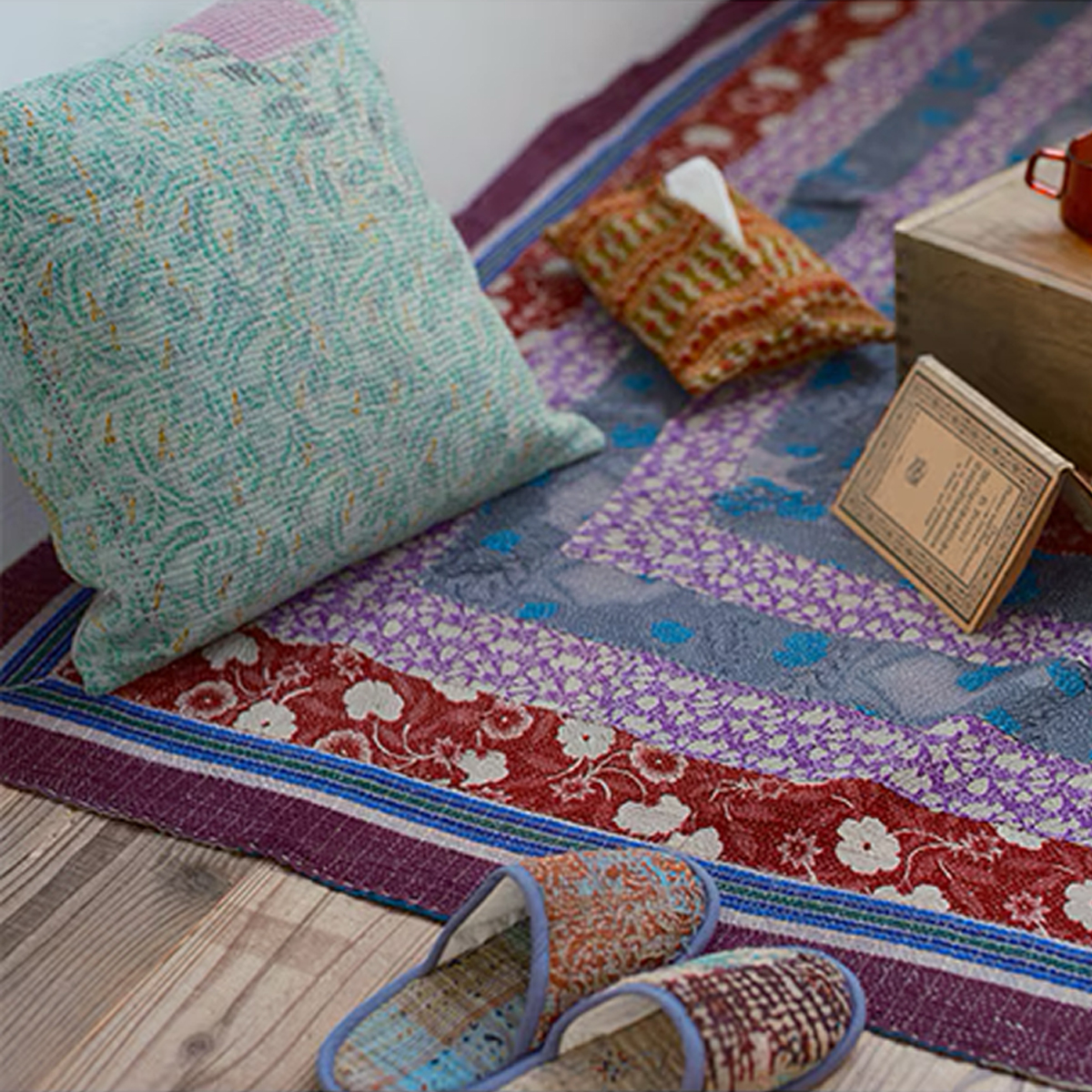 ラリーミトン＆スリッパ＆ティッシュケース 暮らしの雑貨