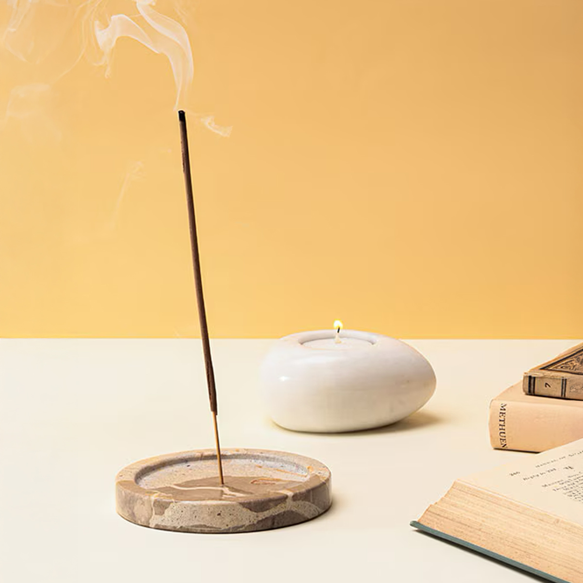 ストーンインセンスプレート お香立て アロマグッズ