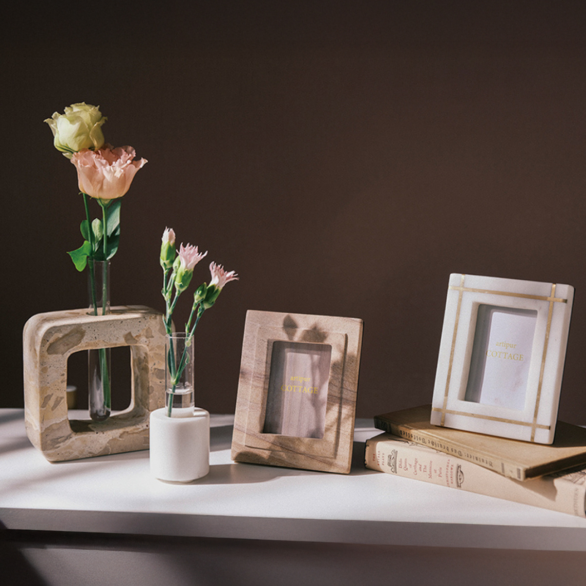 ストーンフォトフレーム 写真立て インテリア雑貨