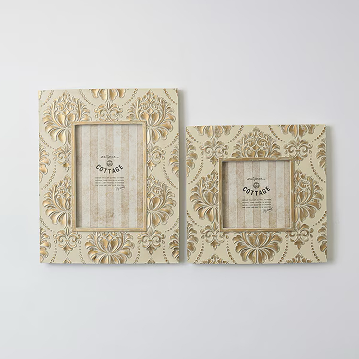 シャビーフォトフレームL＆サイズ 写真立て インテリア雑貨