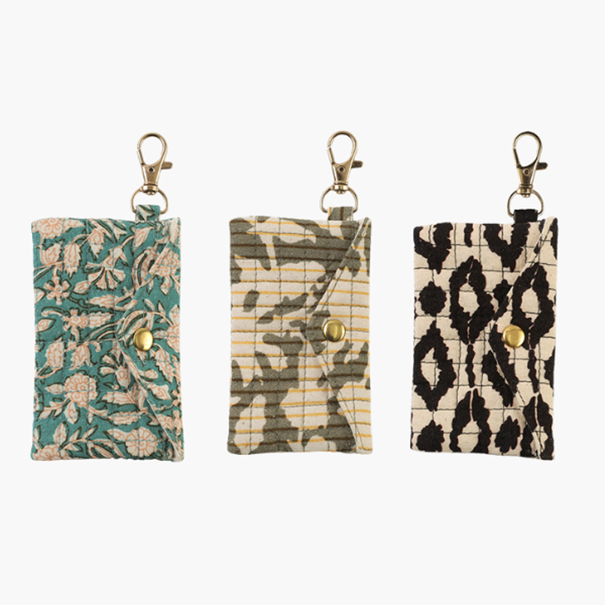 ブロックプリントキーケース