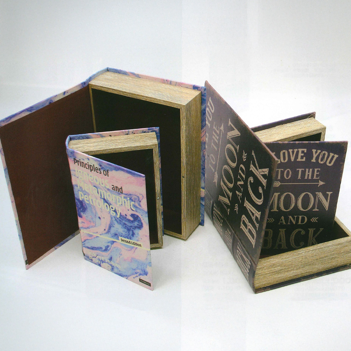 BOOK BOX 2個セット インテリア雑貨 小物入れ