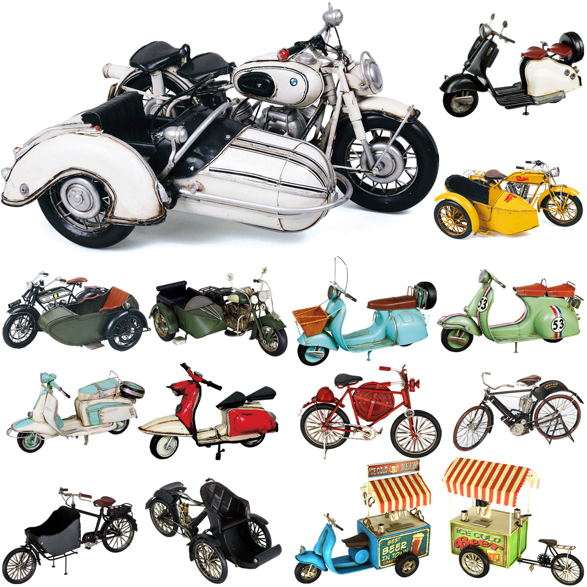 【TIN TOYS】ブリキのおもちゃ バイク アンティーク アメリカン