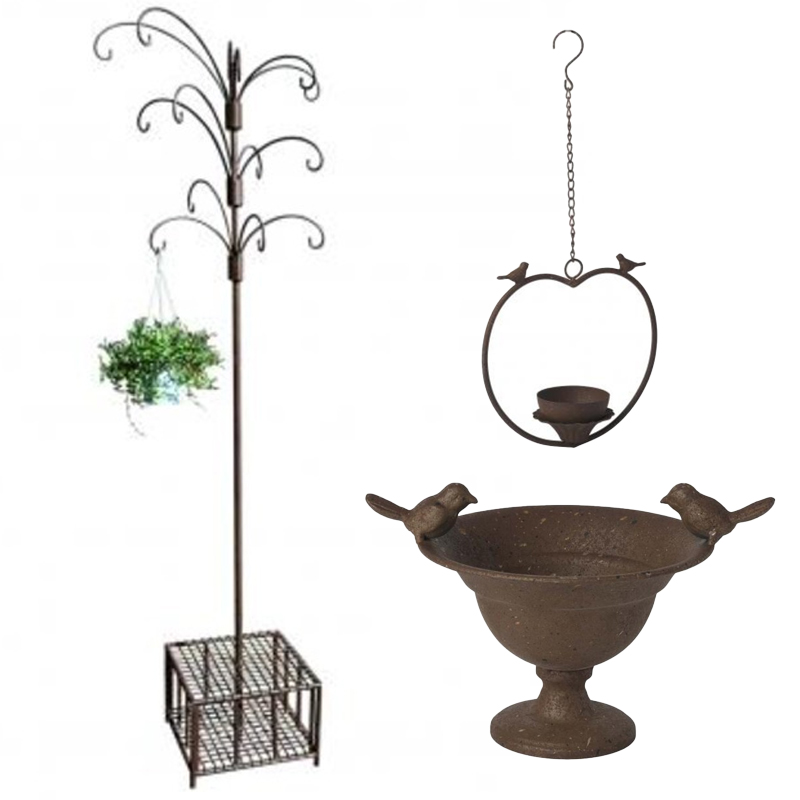 ガーデニング ハンギングポット ディスプレイスタンド