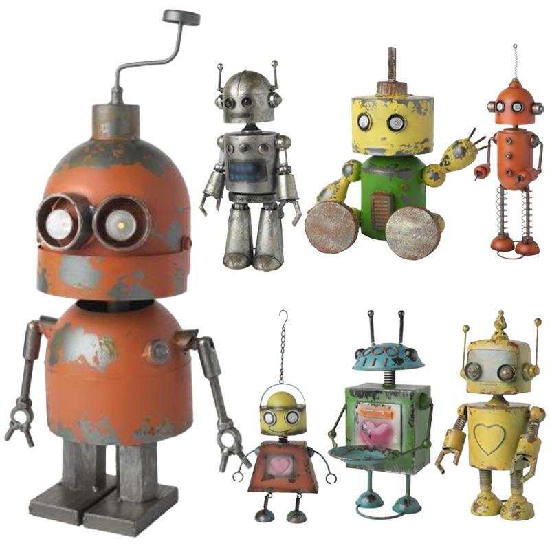 ロボット レトロオブジェ 置物
