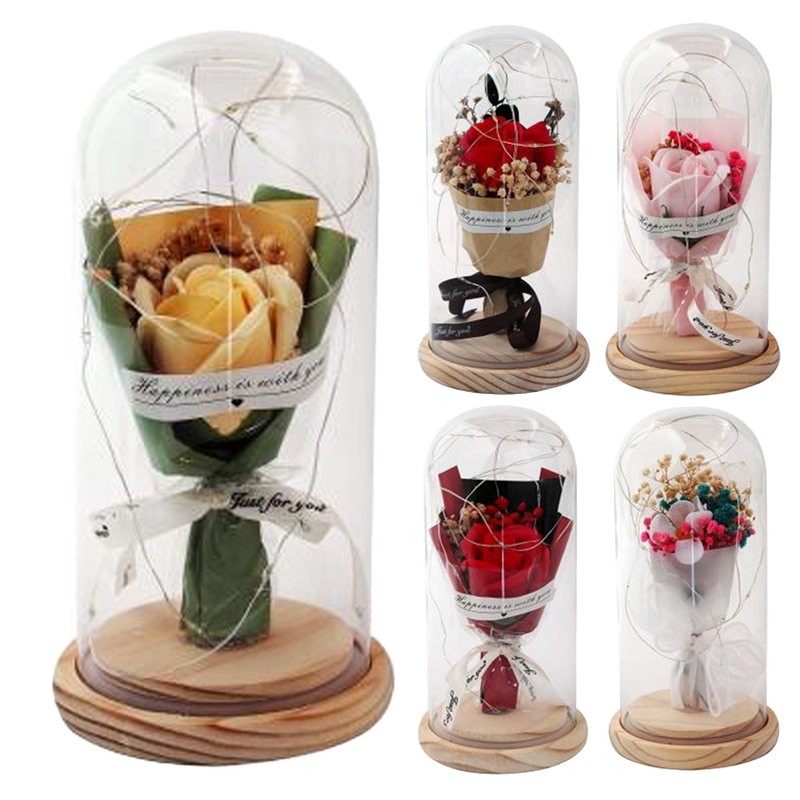Flower glass dome クリスマス 母の日 バレンタイン ギフト