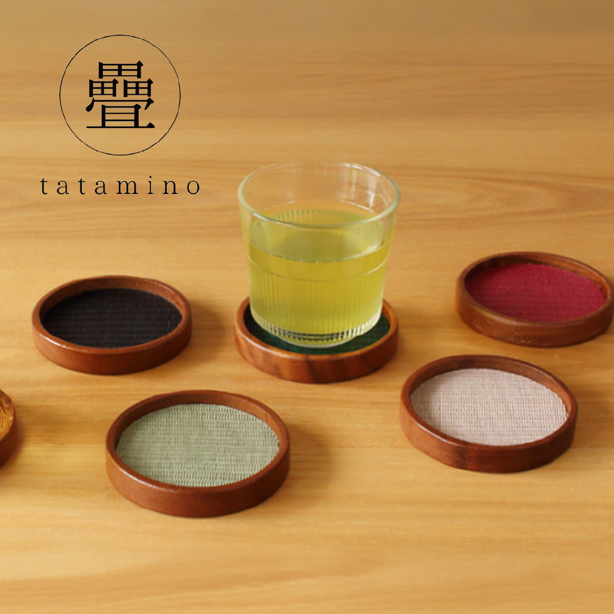 【日本製】tatamino 畳職人が作ったコースター