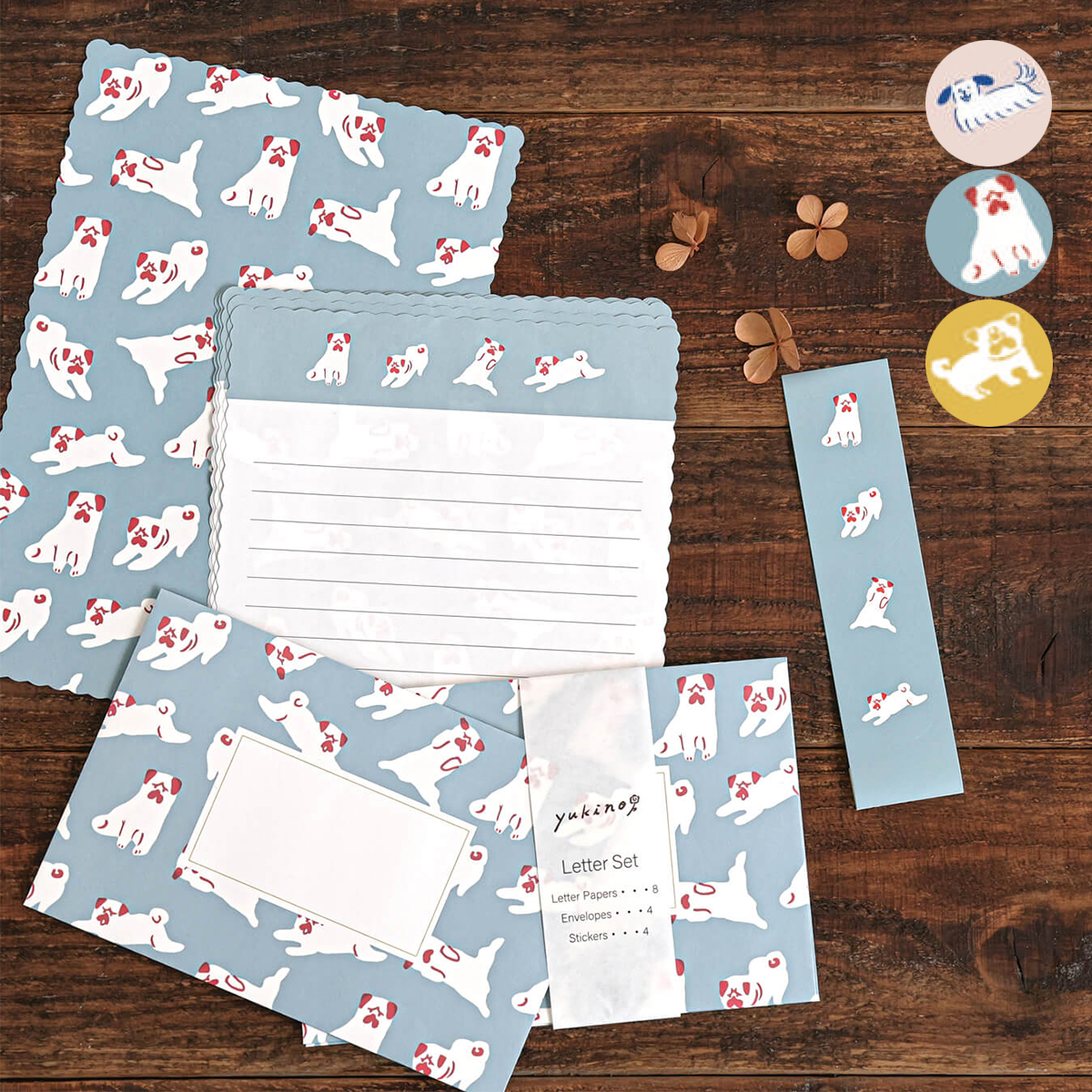 【日本製】yukino ダイカットレターセット 犬  猫 CAT