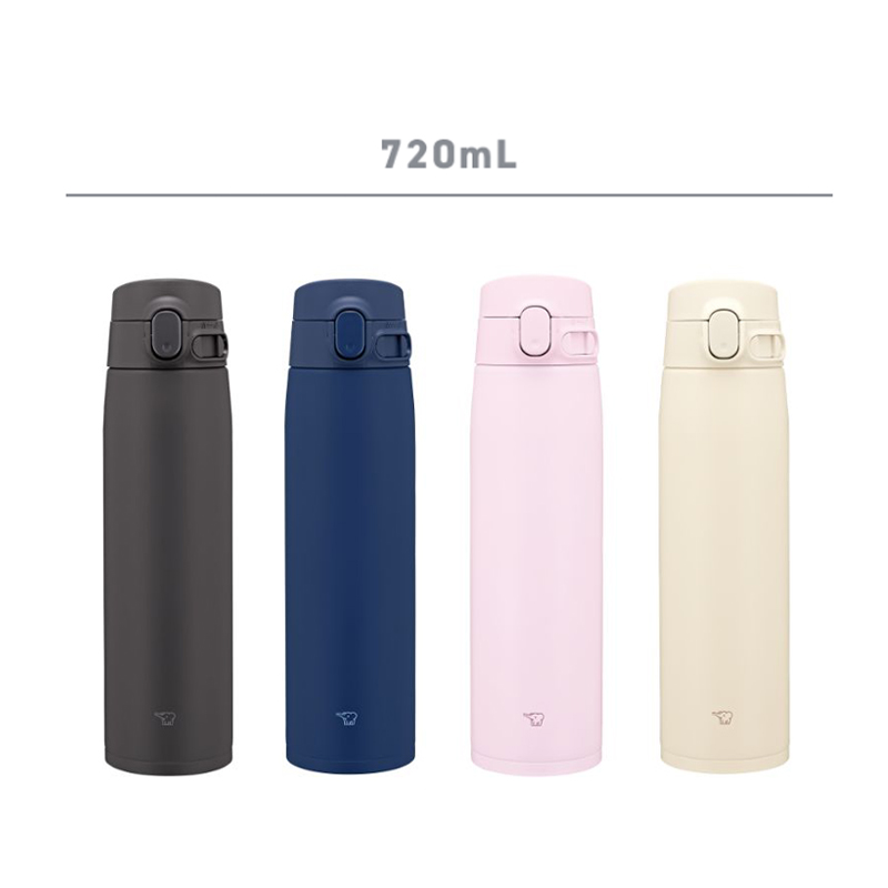 【象印】ステンレスマグ 720ml ワンタッチタイプ 水筒 魔法瓶 保温・保冷 大容量 お手入れ簡単 食洗機OK