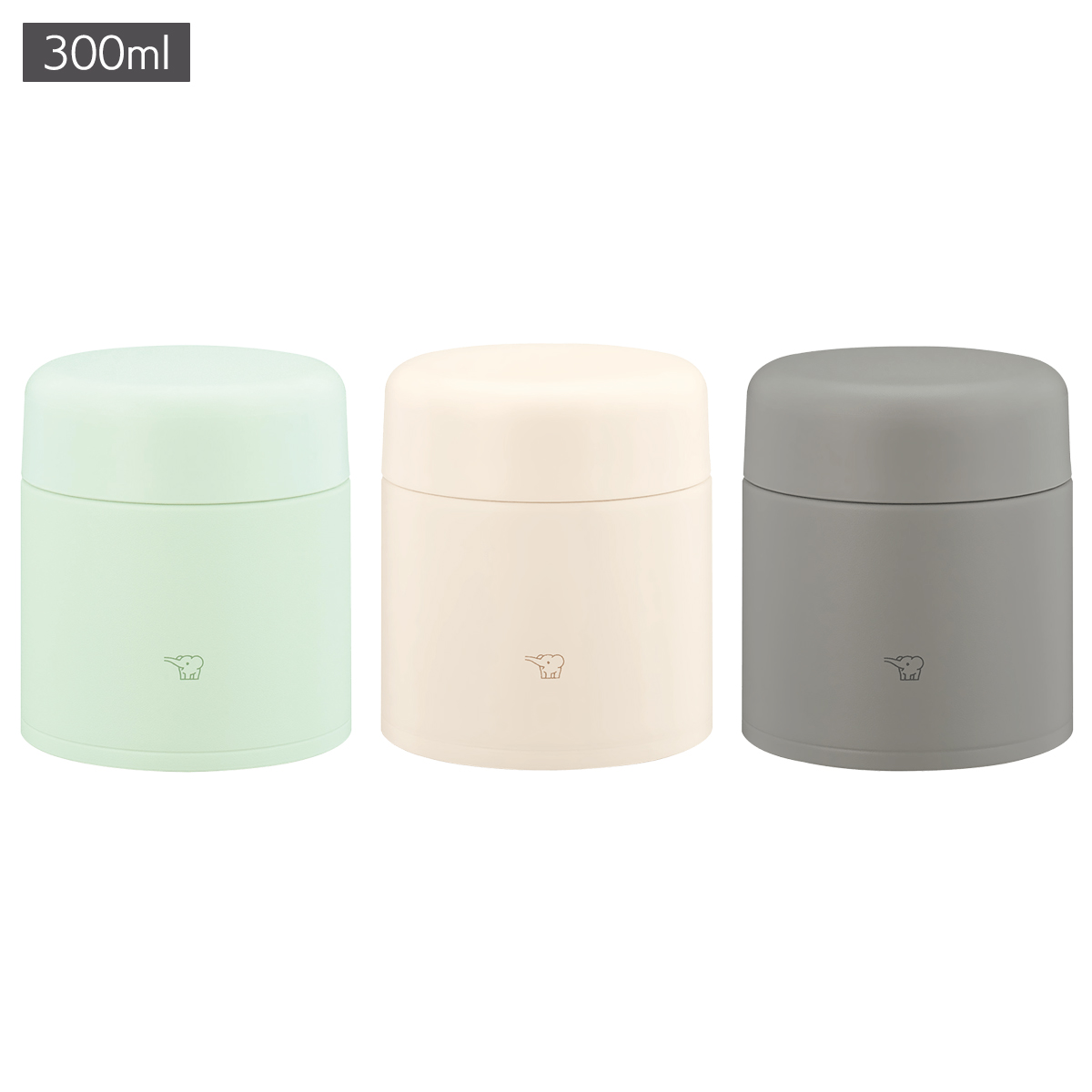 象印 ステンレススープジャー SW-LA30 保温・保冷 軽量 お手入れ簡単 ランチジャー 食洗機OK 0.3L シームレスせん